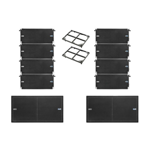 DVA line-array set voor bands (500 personen)