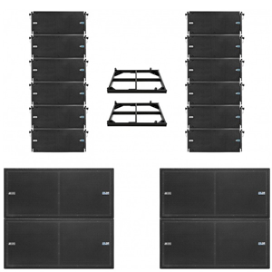 DVA line-array set voor bands (700 personen)